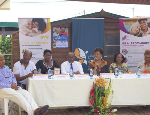 La CTM a choisi LES AILES DES ANGES partenaire d’OVE-CARAÏBES pour lancer la semaine bleue en Martinique !